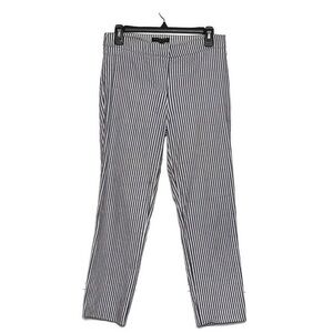 Massimo Fabbro Italy Vertical Stripe Stretch Women's Pants